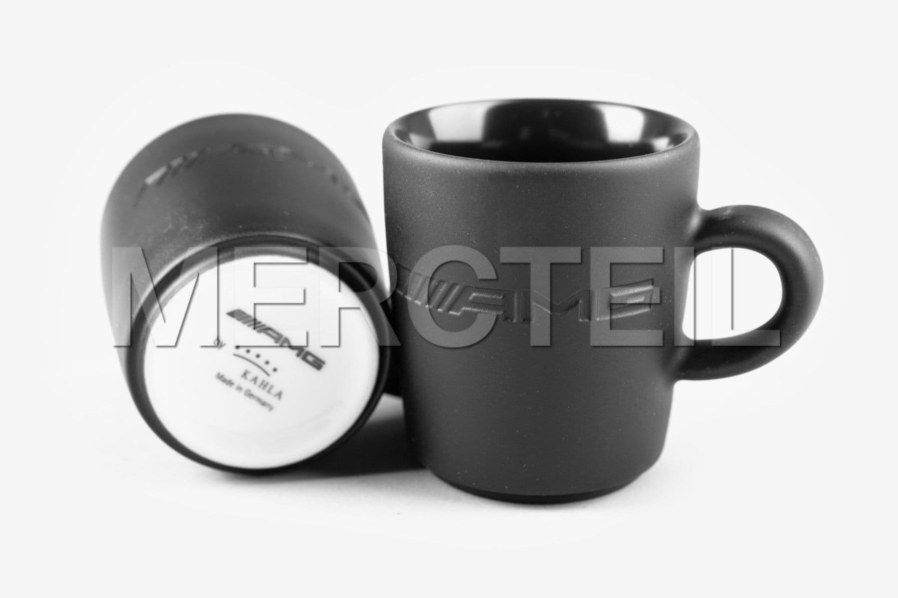 AMG Black Espresso Cups Genuine Mercedes AMG Collection (part number: B66958982)