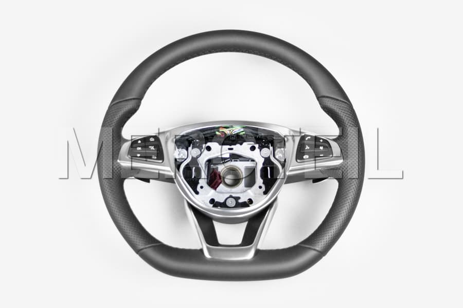 AMG Black Leather Steering Wheel for C-Class & GLC-Class preview 0
