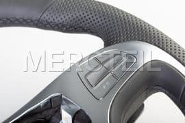 AMG Black Leather Steering Wheel for S-Class & Coupe (part number: A22246023039E38)
