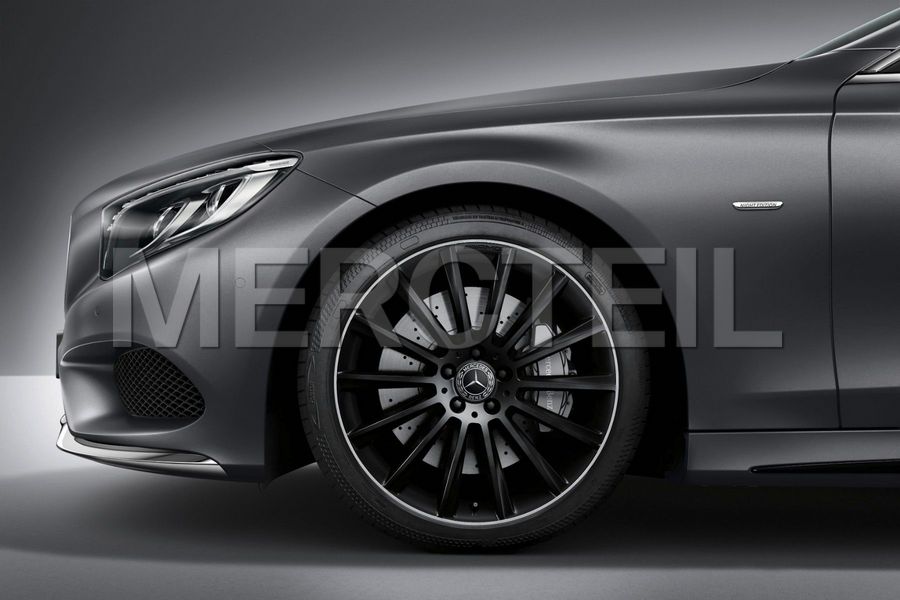 Amg Black Matte Inch Set Of Alloy Wheels For S Class Coupe