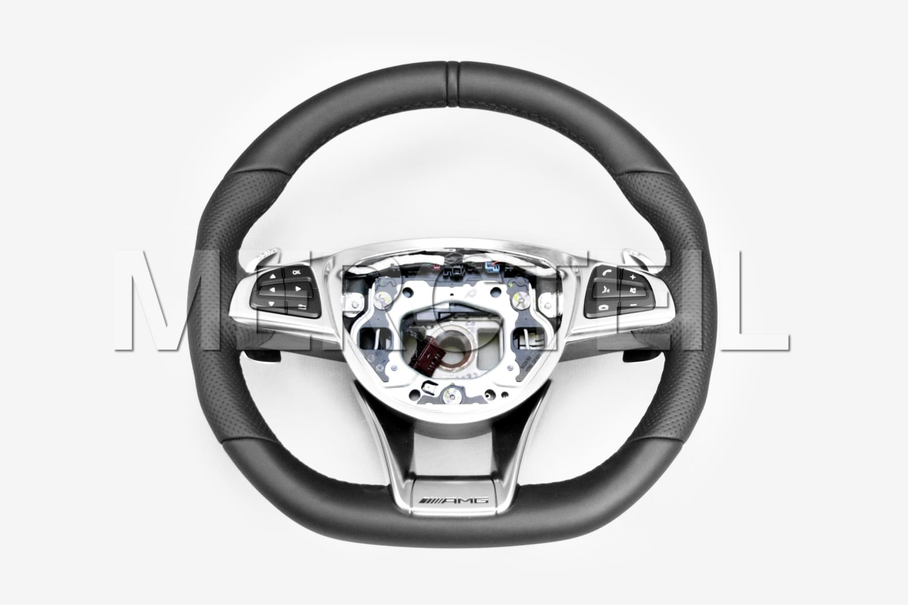 AMG Black Performance Nappa Steering Wheel; A16646012189E38.