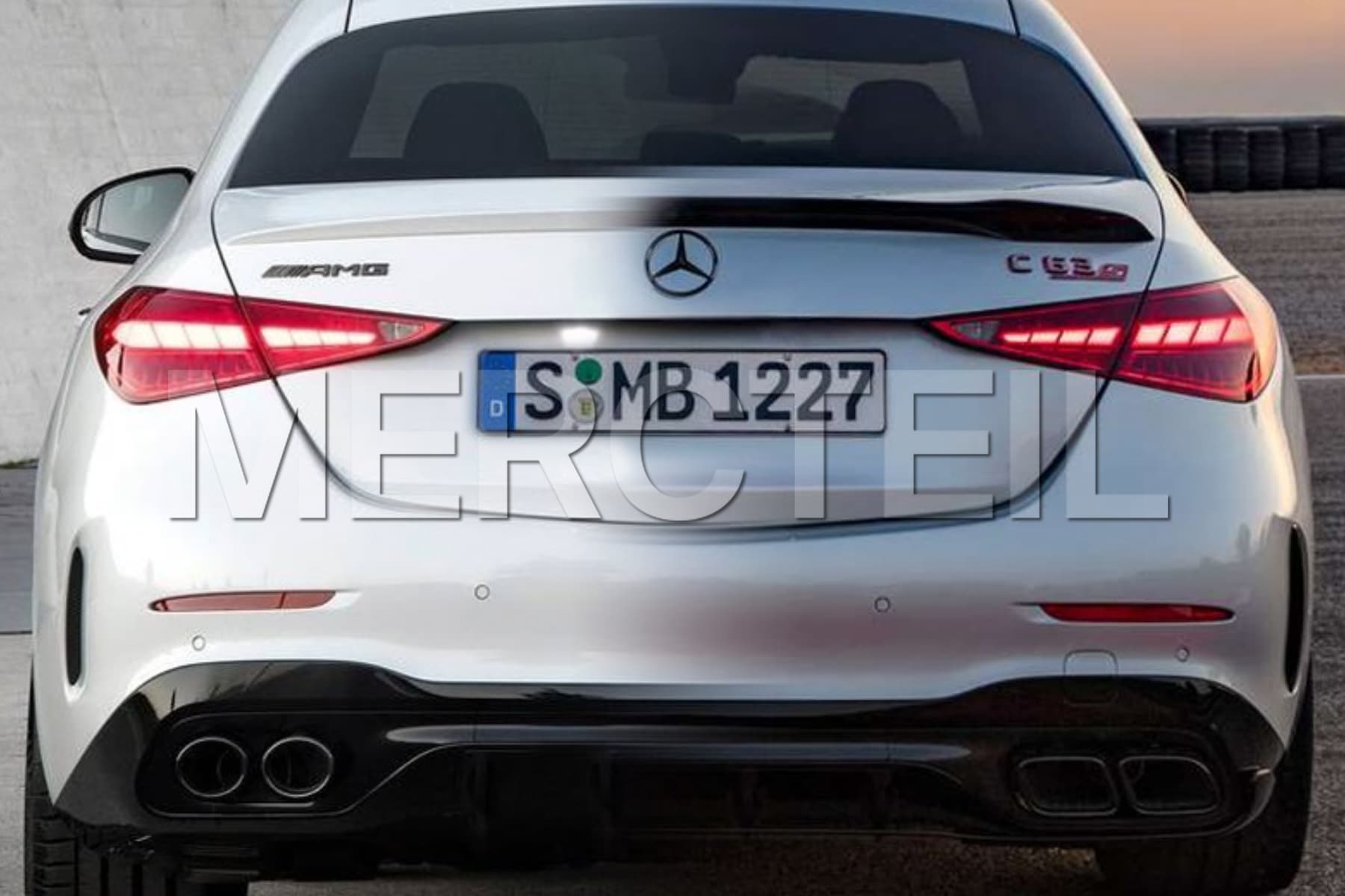 AMG C43 to C63 Diffuser Conversion Kit W/S 206 C-Class Genuine Mercedes-AMG