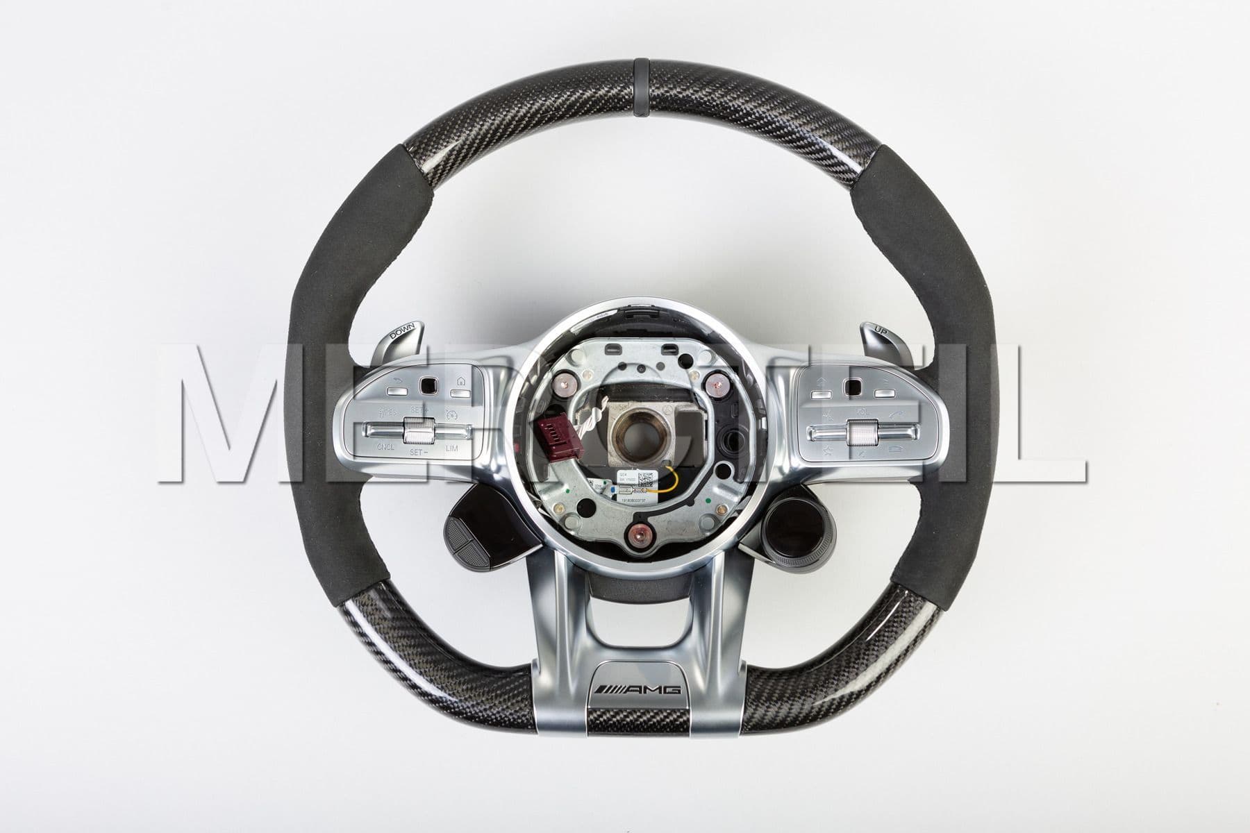 Amg Carbon Fiber Steering Wheel With Switch Panels For Amg Gt