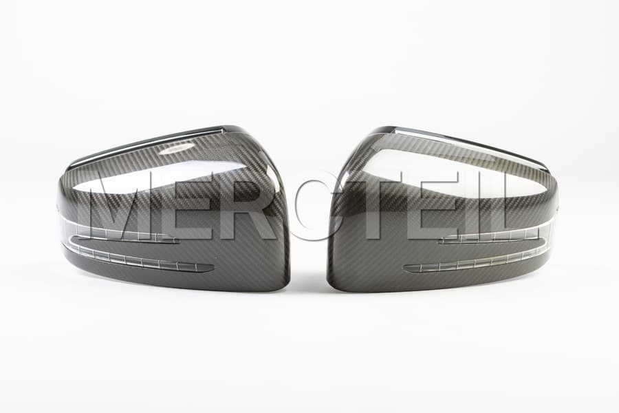 AMG Carbon Mirror Caps Glossy Genuine Mercedes AMG preview 0