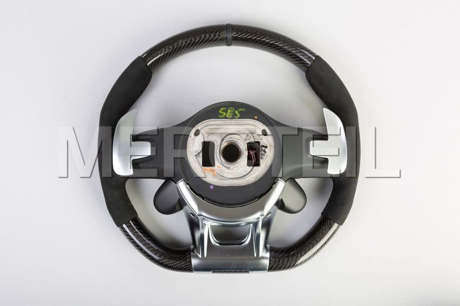 AMG Carbon Fiber Schwarz Lederlenkrad und AMG Schalttafeln  