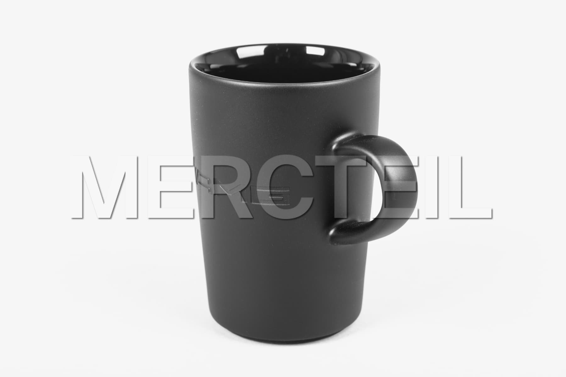AMG Kaffeebecher Porzellan Tasse Schwarz Matt Original Mercedes