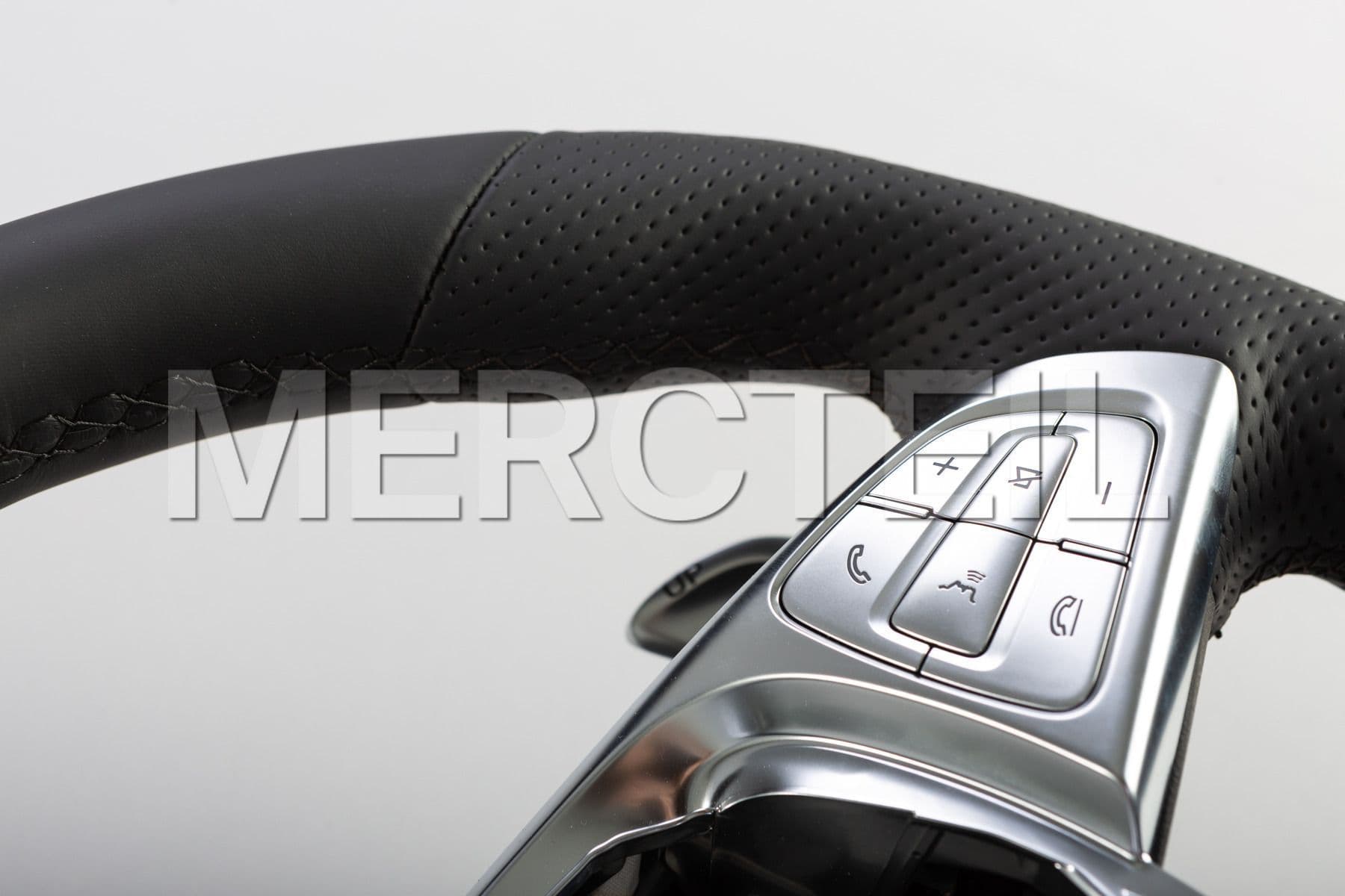 AMG Edition 1 Black Leather Steering Wheel for C-Class, S-Class Coupe; A21746001009E38.