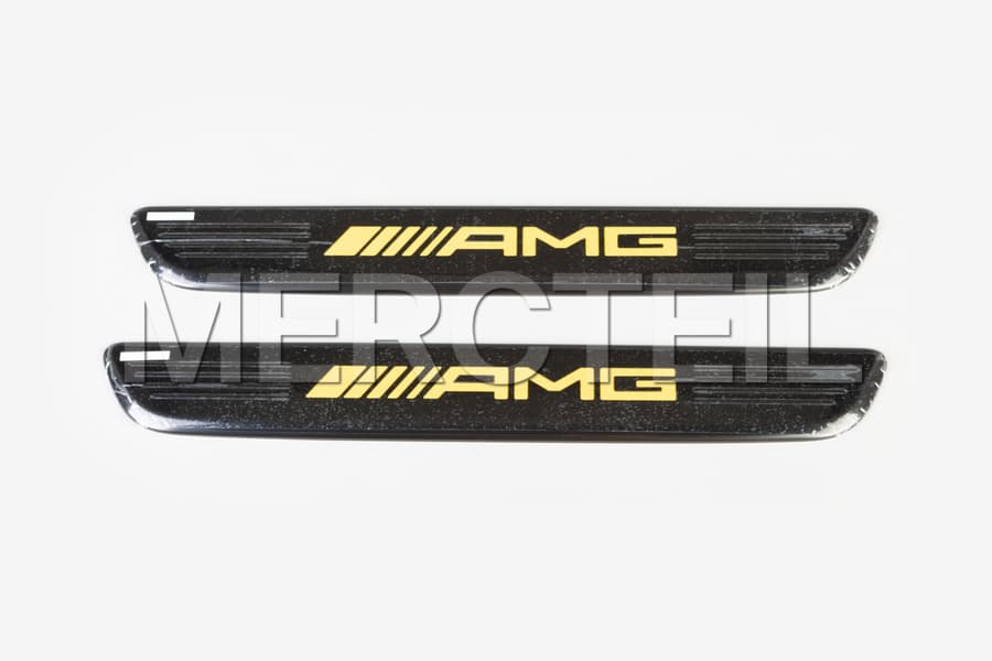 AMG Exchangeable Covers for Illuminated Door Sills Genuine Mercedes AMG preview 0