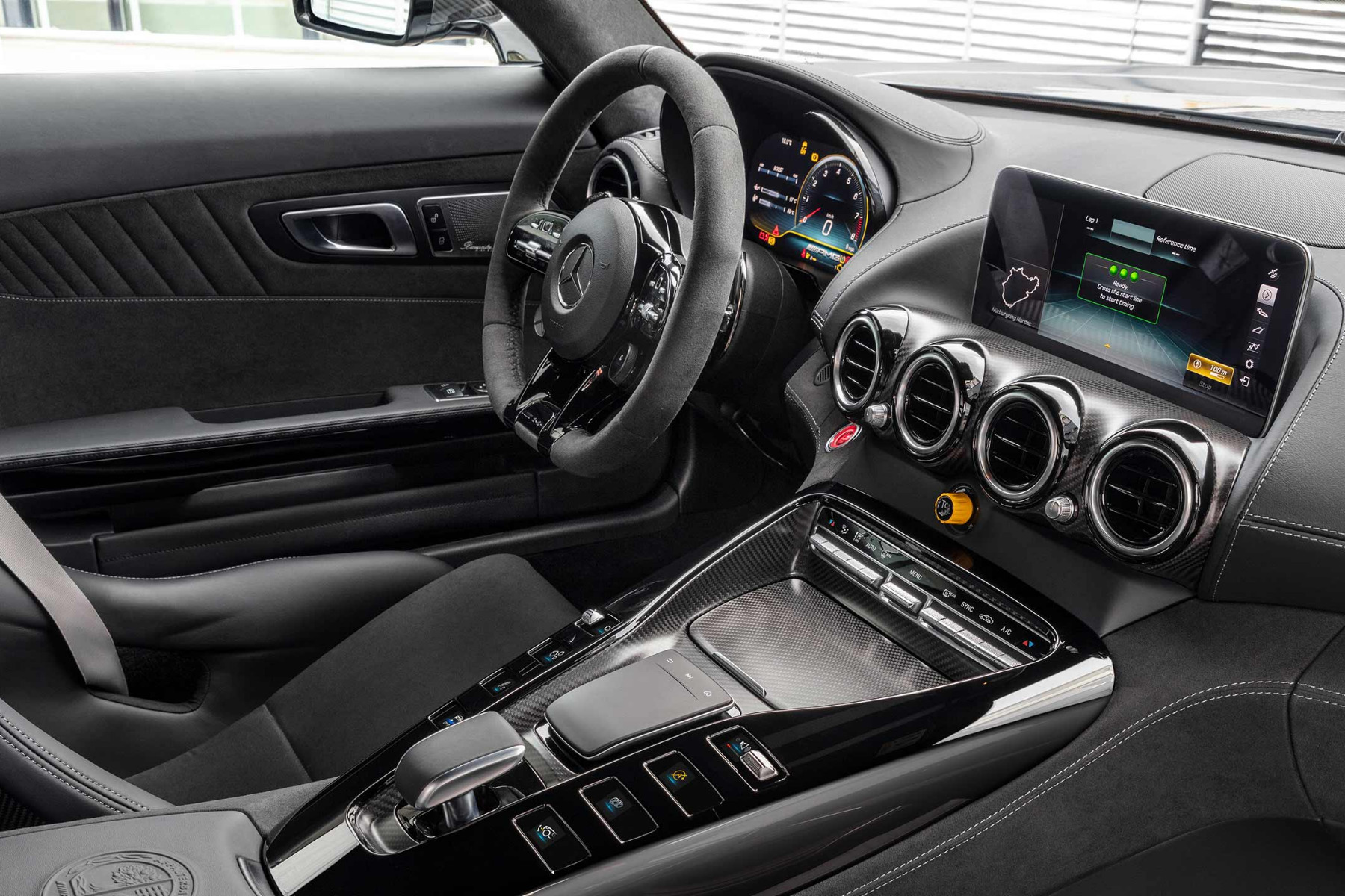 AMG Facelift CarbonFiber Interior Kit for AMG GT
