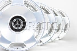 AMG Forged Wheels Silver 23 Inch for GLS Class X167 Genuine Mercedes Benz (part number: A16740187007X15)