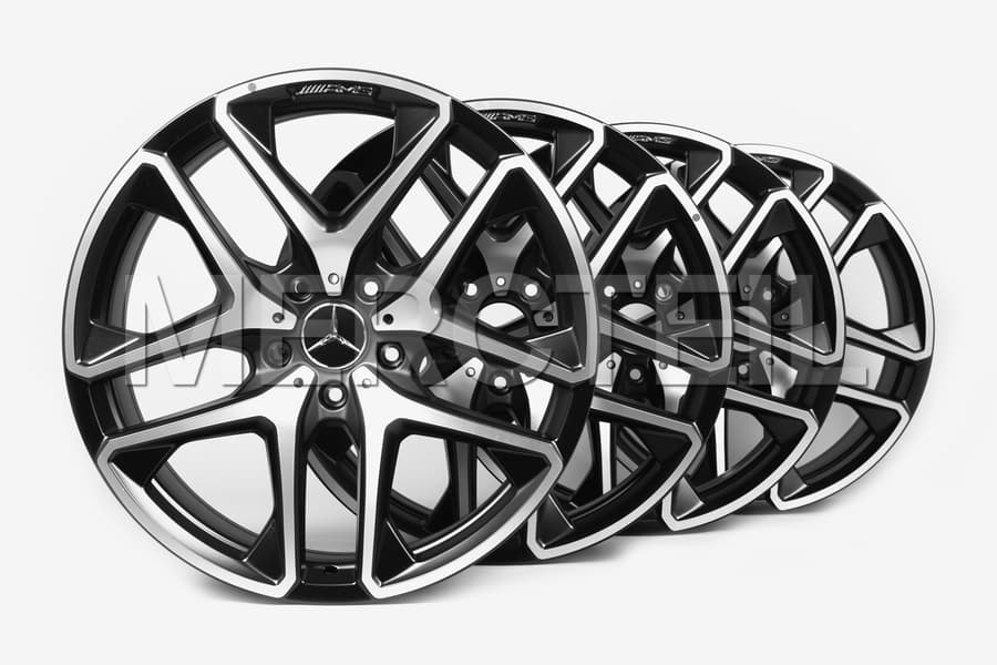 AMG G63 5 Double Spoke Alloy Wheels 21 Inch G Class W463A Genuine Mercedes AMG preview 0