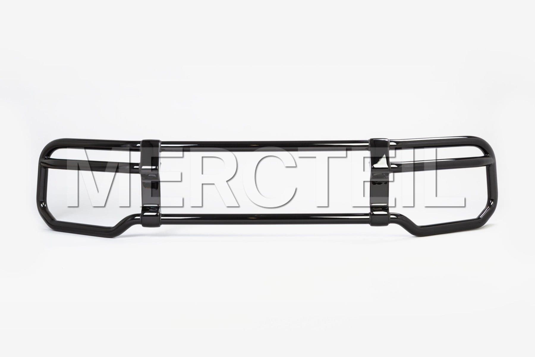 G-Class G63 AMG Black Polished Brush Guard 463A 464 Genuine Mercedes-AMG (Part number: A463880780164)