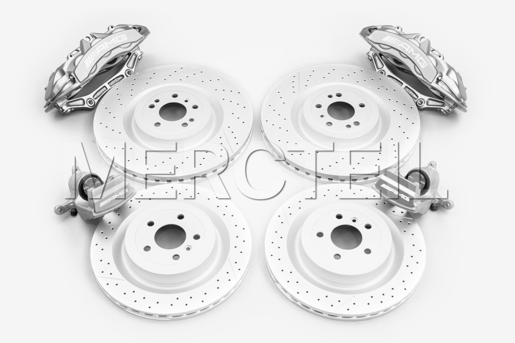 AMG Gray Performance Brake System Genuine Mercedes AMG (part number: A0004207800)
