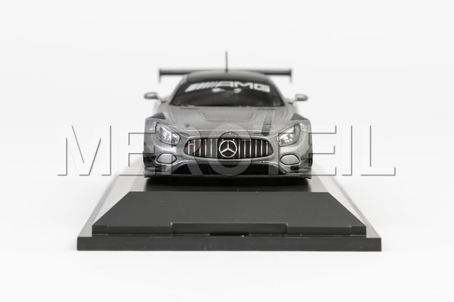 AMG GT3 50 Years Model Car Gray 1:43 Scale C190 Genuine Mercedes AMG by Minichamps preview 0