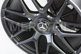 AMG GT 4 Door Black Wheels 21 Inch X290 Genuine Mercedes AMG (part number: A29040108007X71)