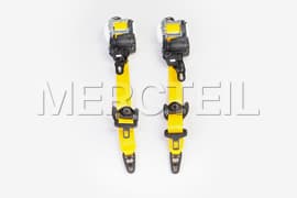 AMG GT 4 Door Yellow Seat Belts X290 Genuine Mercedes AMG (part number: A29086014001C87)