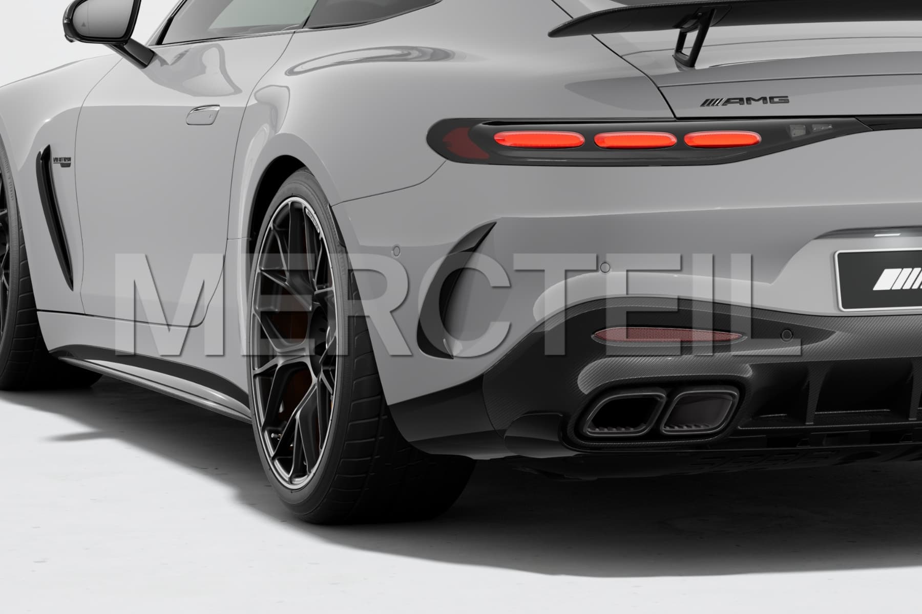 AMG Aero Rear Bumper Flics Side Spoiler Kit AMG GT C192 Genuine Mercedes-AMG