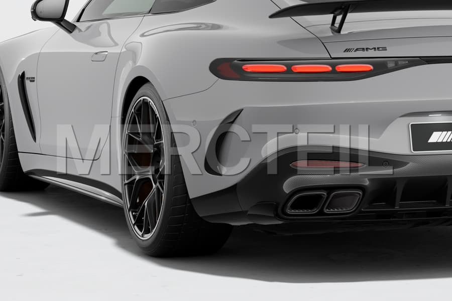 AMG GT Aero Rear Bumper Flics Side Spoiler Kit C192 Genuine Mercedes AMG preview 0