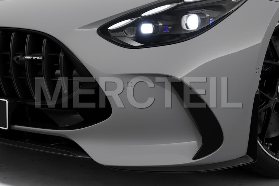 AMG GT Aerodynamics Front Bumper Flics Side Spoiler Kit C192 Genuine Mercedes AMG preview 0