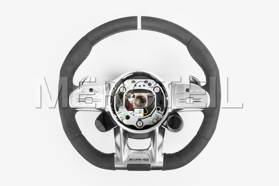 AMG GT Alcantara Steering Wheel with Switch Panels 190 Genuine Mercedes AMG preview 0
