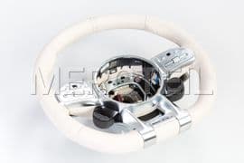 AMG Beige Lederlenkrad und AMG Schalttafeln; A0004608413 8U00; AMG GT C190.