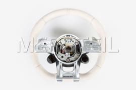 AMG Beige Leather Steering Wheel; A0004608413 8U00; AMG GT C190.