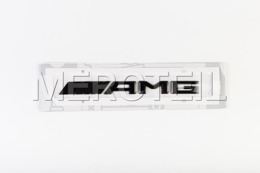 AMG GT Black Trunk AMG Nameplate Logo/Decal C192 Genuine Mercedes AMG preview 0