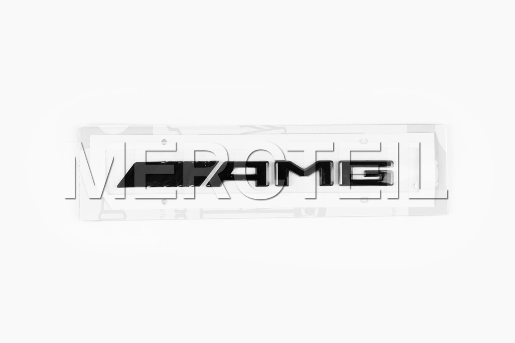 AMG GT Trunk Nameplate Logo/Decal Colored in Black C192 Genuine Mercedes-AMG A1928172700