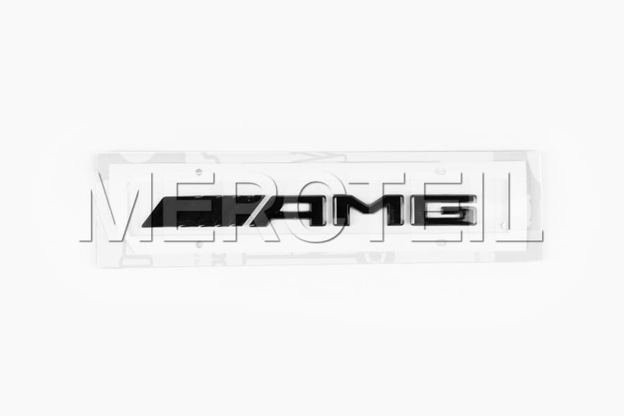 AMG GT Black Trunk AMG Nameplate Logo/Decal C192 Genuine Mercedes AMG preview 0