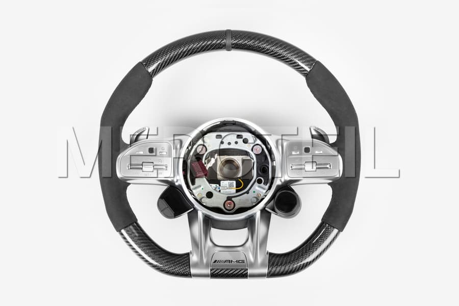 AMG GT Carbon Steering Wheel with Switch Panels Genuine Mercedes AMG preview 0