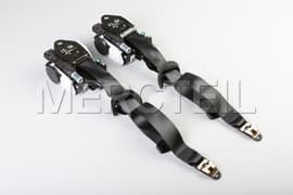 AMG GT Coupe Black Seat Belts C190 Genuine Mercedes AMG (part number: A19086021009C94)