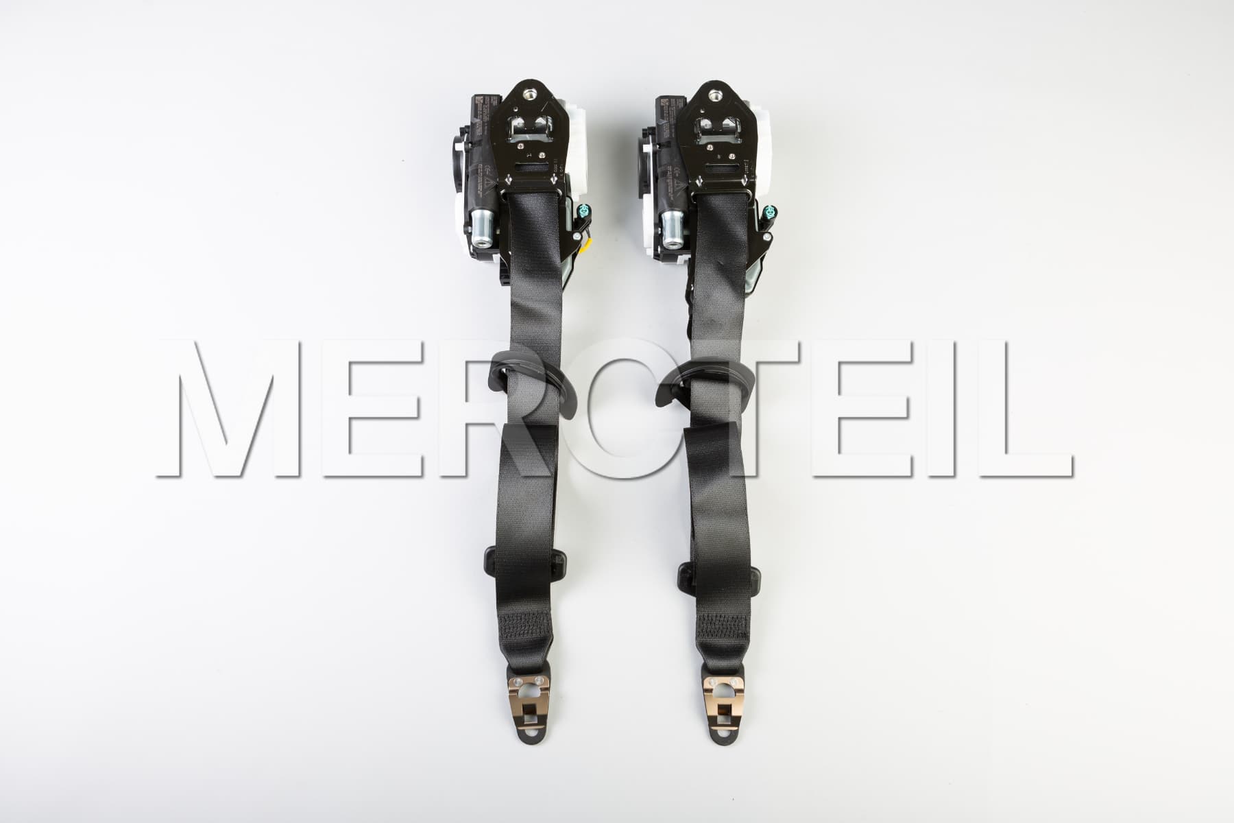 AMG GT Coupe Black Seat Belts C190 Genuine Mercedes AMG (part number: A19086007009C94)