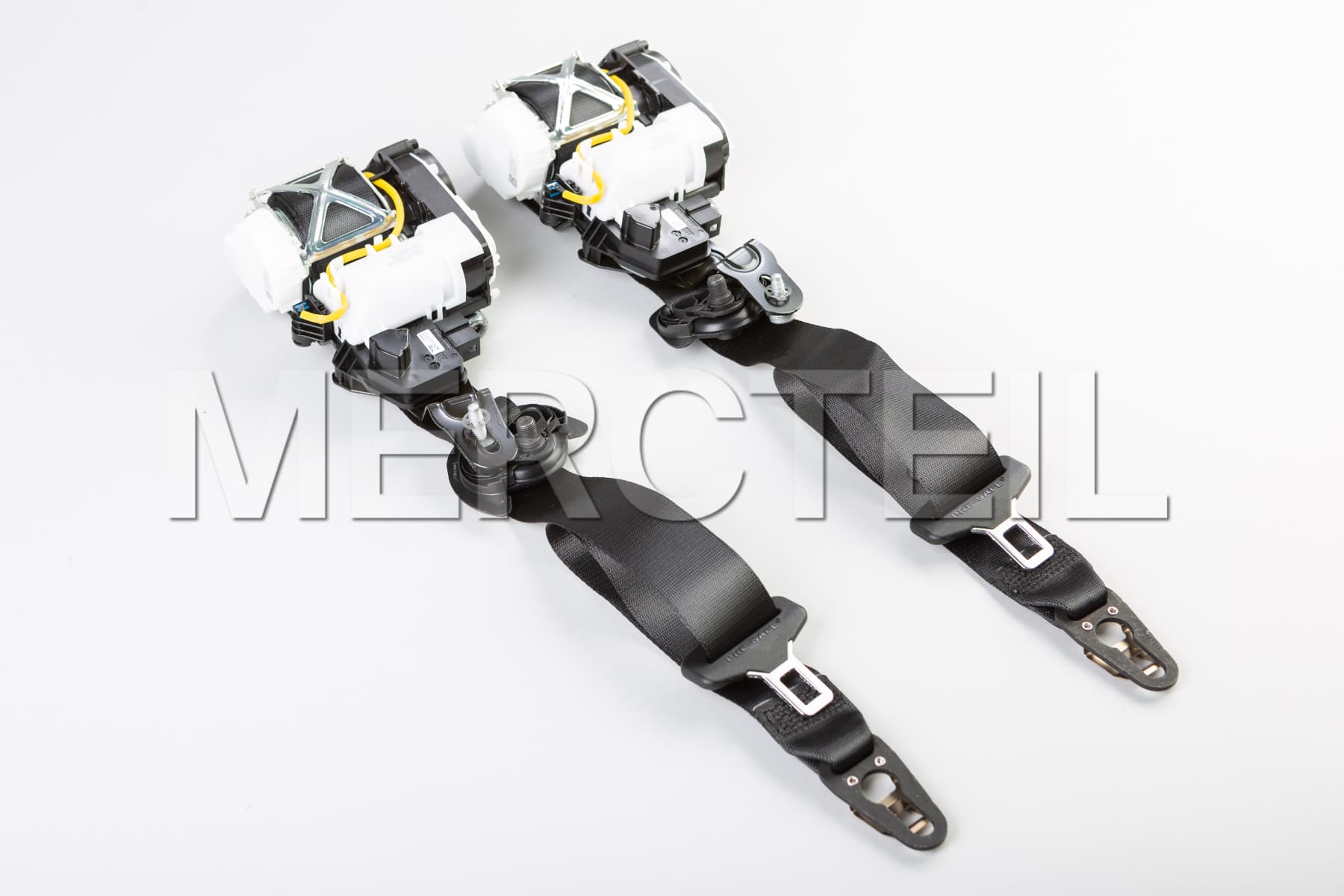 AMG GT Coupe Black Seat Belts C190 Genuine Mercedes AMG (part number: A19086015009C94)