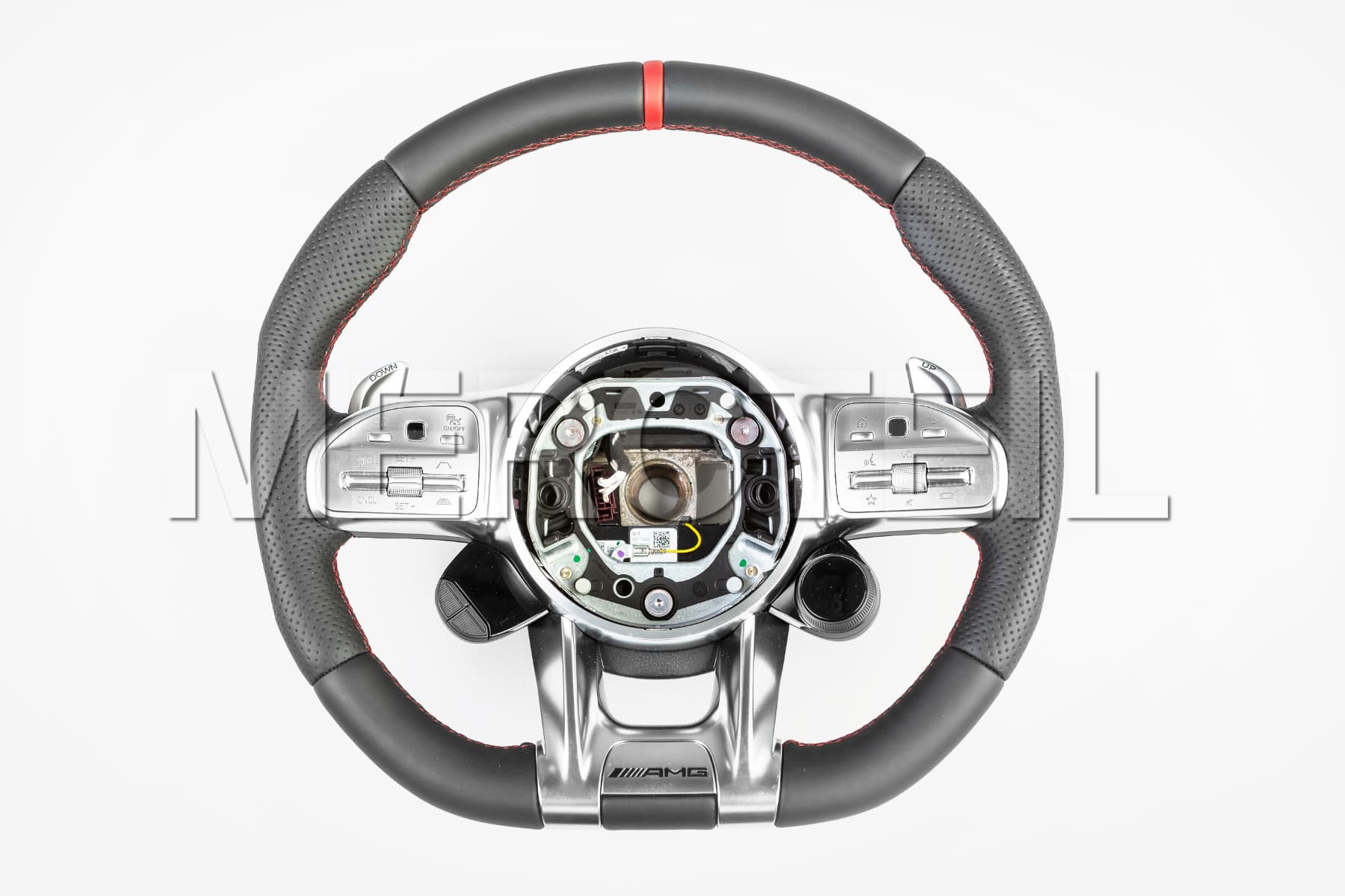 AMG GT Coupe Steering Wheel with Switch Panels Genuine Mercedes AMG (part number: A00046099083D27)