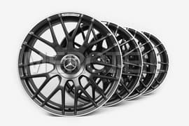 AMG GT Wheels Forged Black Genuine Mercedes Benz (part number: A19040108007X71)