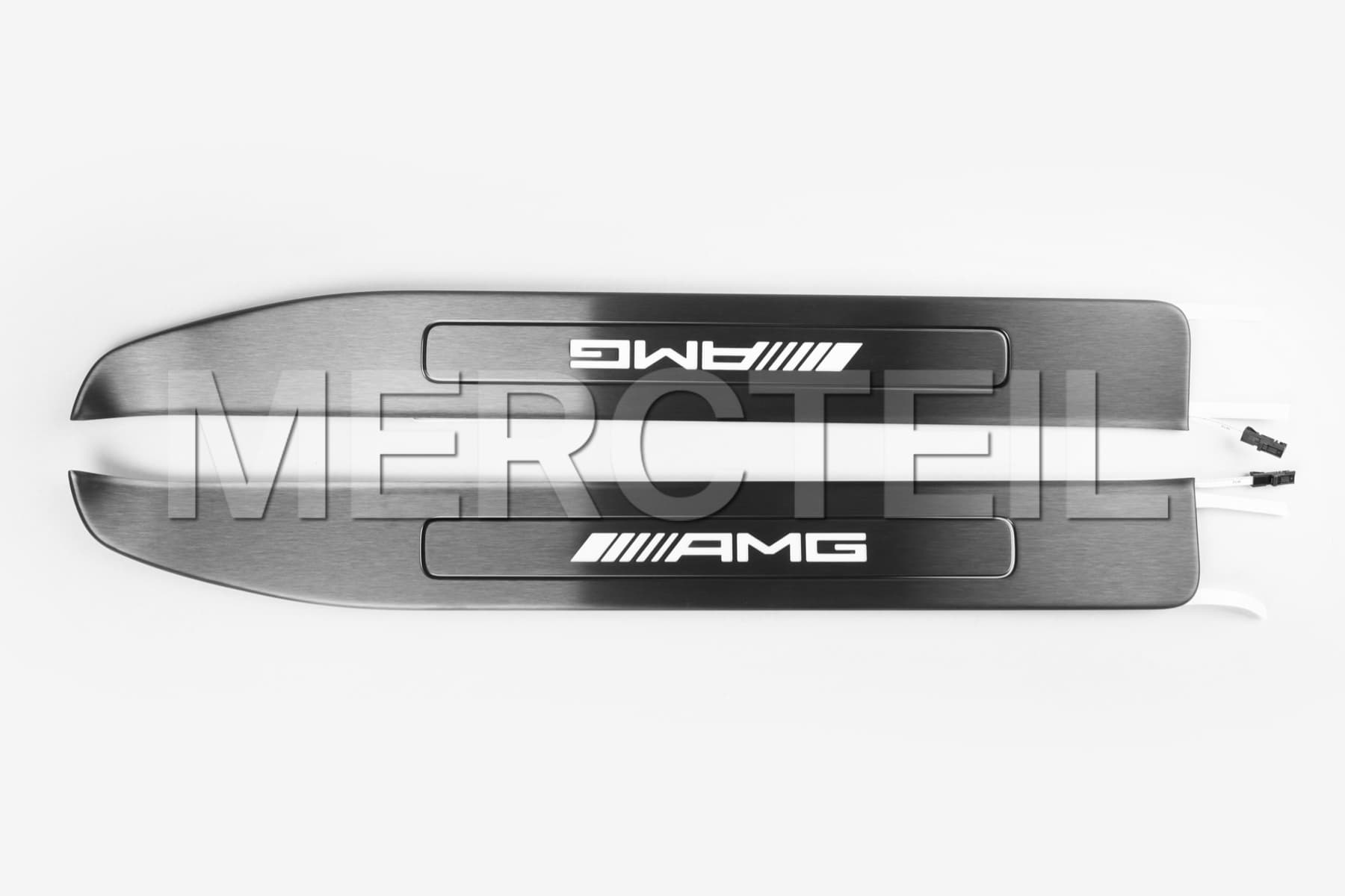 AMG GT Illuminated Door Sills C190 Genuine Mercedes AMG (part number: A1906809901)