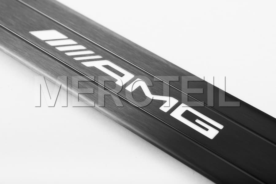 AMG GT Coupe Illuminated Door Sills 190 Genuine MercedesAMG