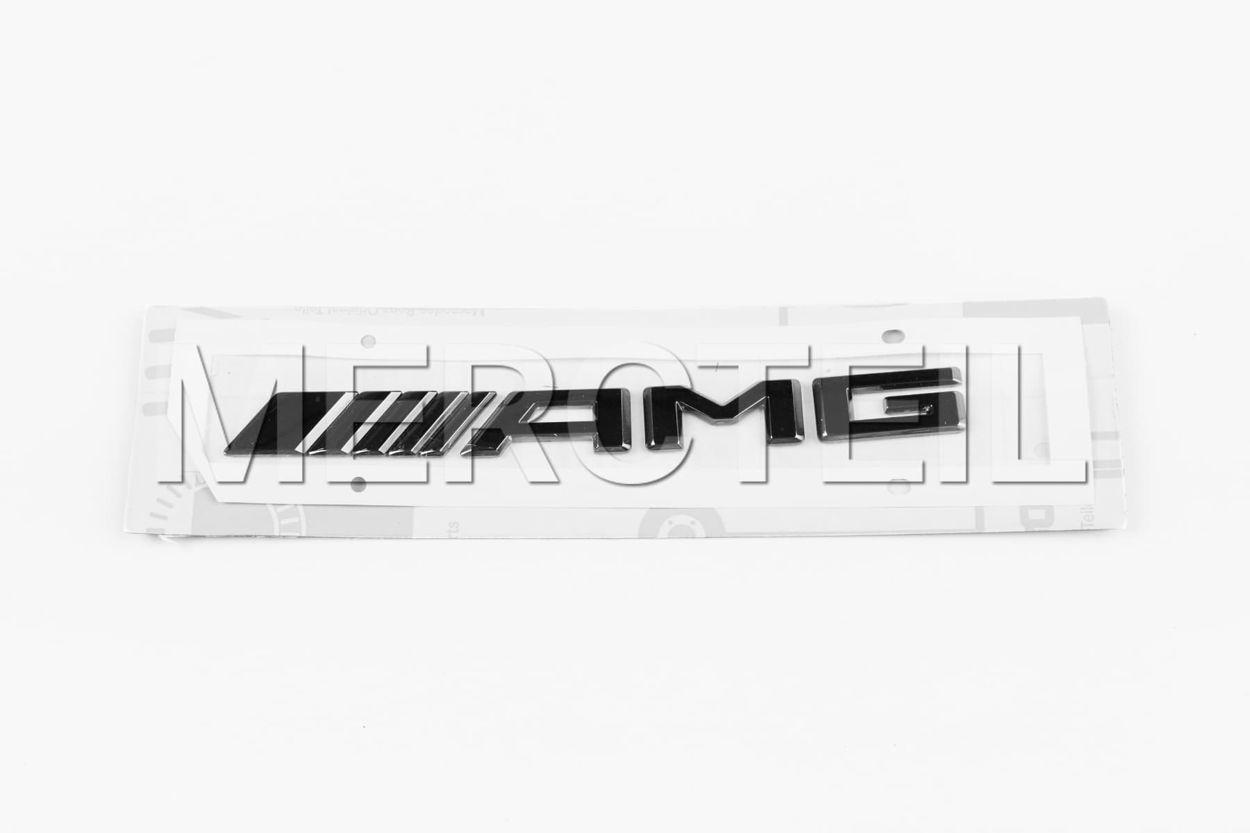 AMG GT Logo Colored in Black Lettering X290 Genuine Mercedes-AMG (part number: A2908174500)