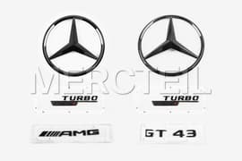AMG GT Night Package Badge Decals Kit X290 Genuine Mercedes-AMG