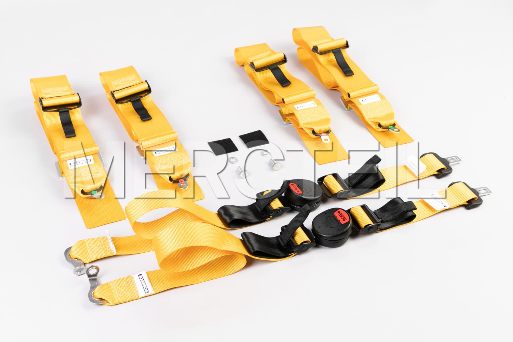 AMG GT R 4 Point Racing Seat Harnesses Genuine Mercedes AMG (part number: A19086039001C87)