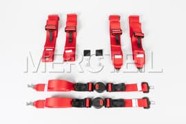 AMG GT R 4 Point Racing Seat Harnesses Genuine Mercedes AMG (part number: A19086039009C94)