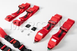 AMG GT R 4 Point Racing Seat Harnesses Genuine Mercedes AMG (part number: A19086039009C94)