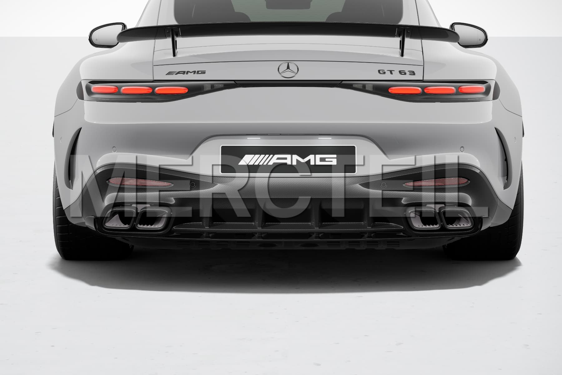 AMG GT Rear Diffusor Board Aerodynamic Package AMG GT C192 Genuine Mercedes AMG