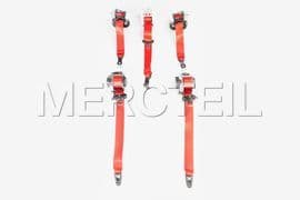 AMG Red Seat Belts for AMG GT (part number: 	
A25786028003D53)