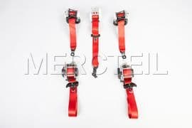 AMG Red Seat Belts for AMG GT (part number: A21386033853D53)