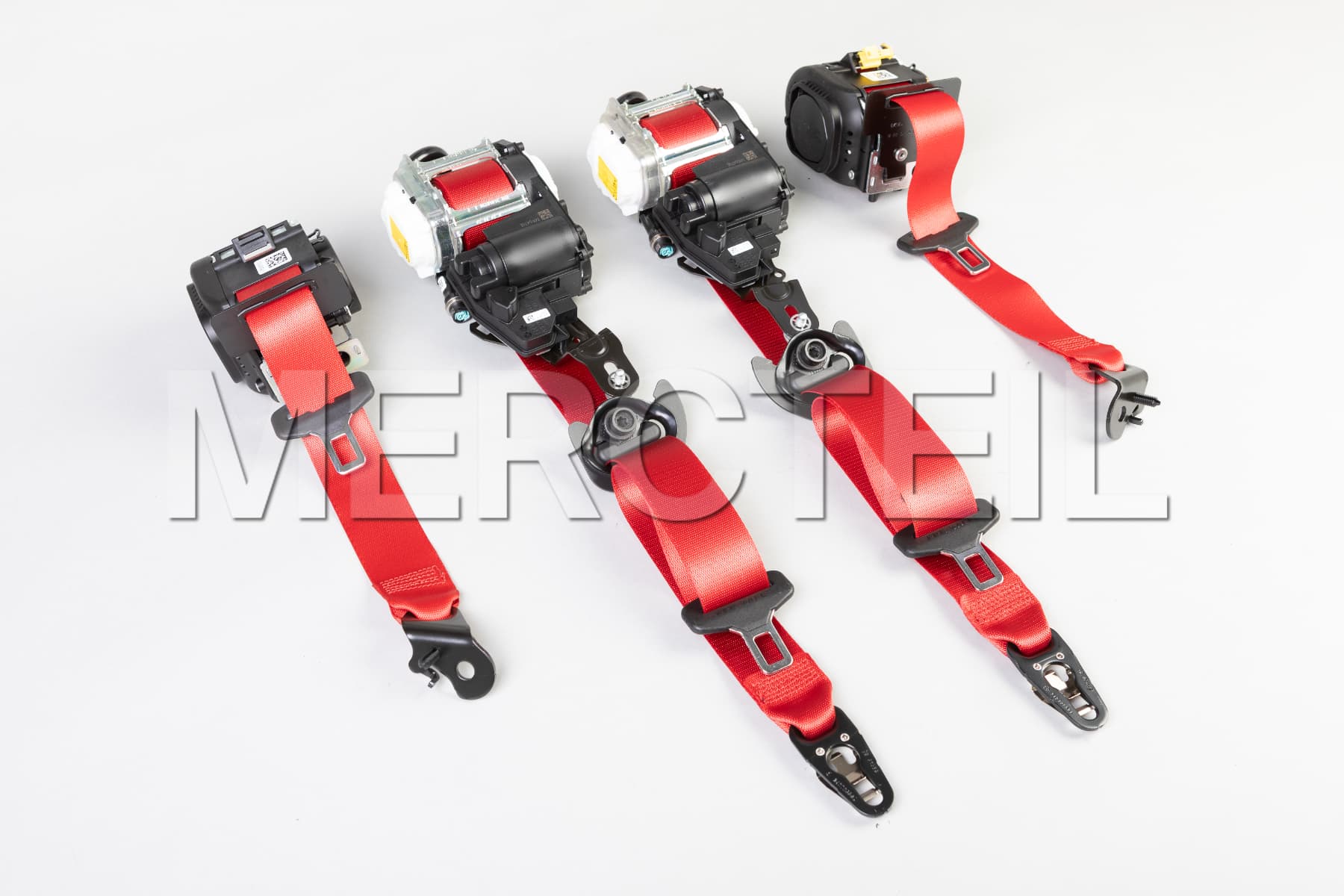 AMG GT Red Seat Belts Kit X290 Genuine Mercedes-AMG