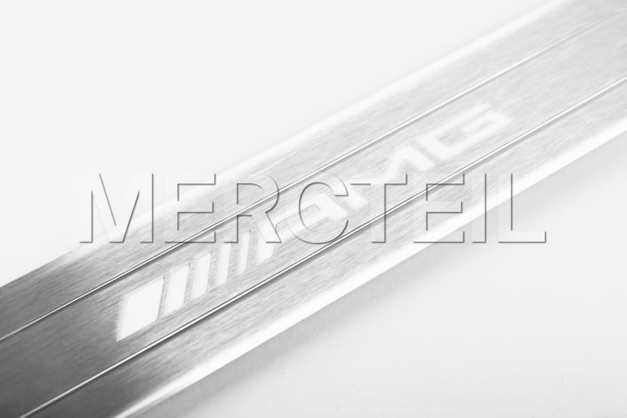 Illuminated Door Sills AMG GT C190 Genuine Mercedes AMG A1906800035