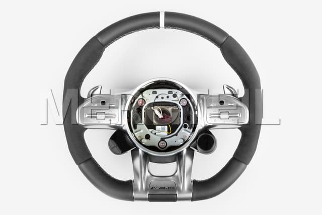 AMG GT Steering Wheel with Switch Panels Genuine Mercedes AMG preview
