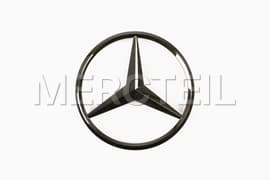 AMG GT Heckklappenstern-Abzeichen-Schwarzchrom Night-Paket C192 Original Mercedes-AMG A1928173300