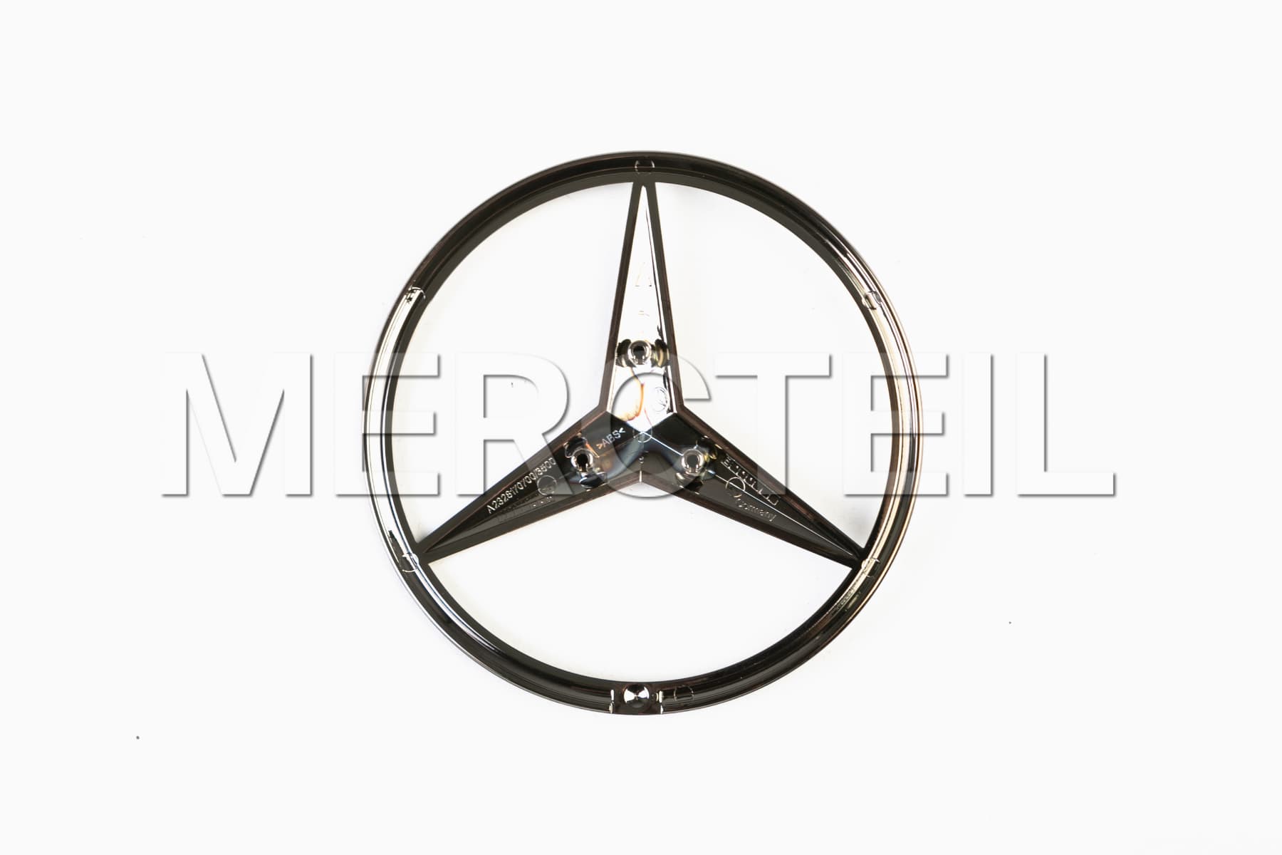 AMG GT Tailgate Star Badge-Black Chrome Night Package C192 Genuine Mercedes-AMG A1928173300